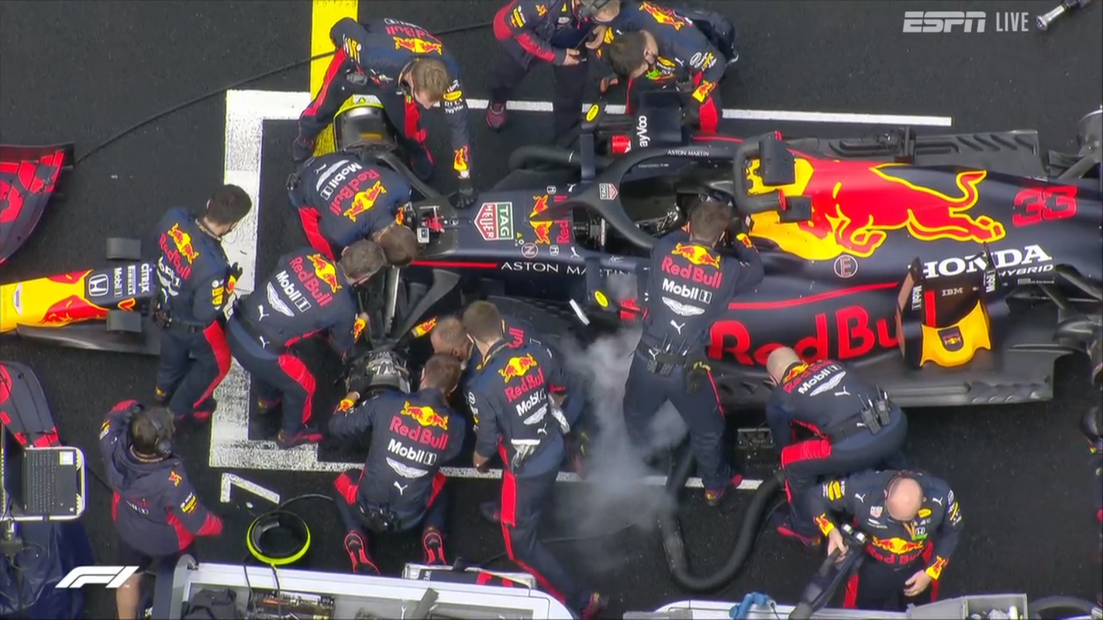 Red Bull Racing Honda: Max Verstappen.